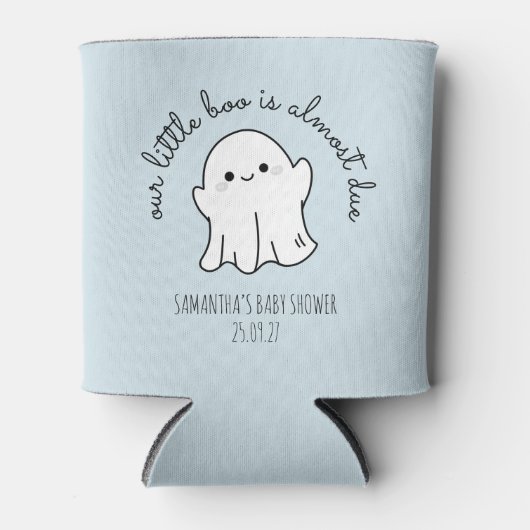 Ons boekje is bijna klaar voor Halloween Blikjeskoeler (Voorkant)