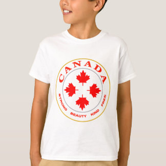 Ons Canada-embleem T-shirt