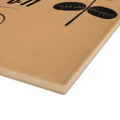 Ons dagelijks brood, Matteüs 6:11 Bijbelvers 15"x1 Snijplank (Hoek)