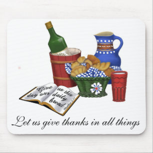 Ons dagelijks brood, Matthew 6:11 Muismat
