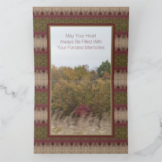 Ons diepste medeleven kaart (Binnen)