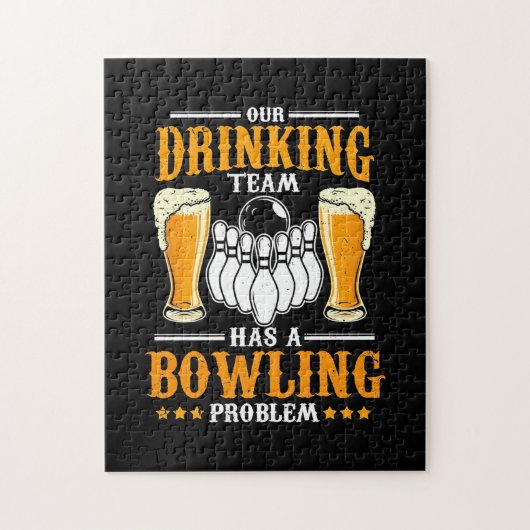 Ons Drink team heeft een geweldig probleem Legpuzzel (Verticaal)