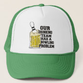Ons Drink team heeft een geweldig probleem Trucker Pet (Voorkant)