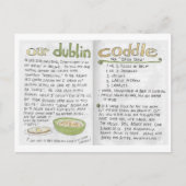 Ons Dublin Coddle-recept briefkaart (Voorkant)