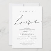 Ons eerste huis, Housewarming feestviering Kaart (Voorkant)