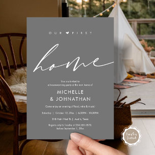 Ons eerste huis, Housewarming feestviering Kaart