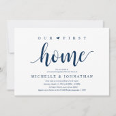 Ons eerste huis, Housewarming party Kaart (Voorkant)