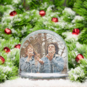 Ons eerste kerst Wereldbol voor een paar Sneeuwbol (Kerstmis)