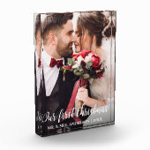 Ons eerste kerstbruiloft-fotoscript fotoblokken (Links)