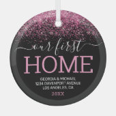 Ons eerste kerstcadeautje Ornament (Voorkant)