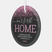 Ons eerste kerstcadeautje Ornament (Voorkant links)