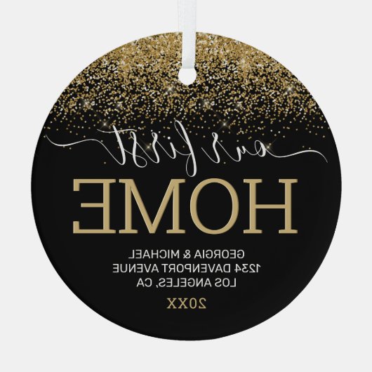 Ons eerste kerstcadeautje Ornament (Achterkant)