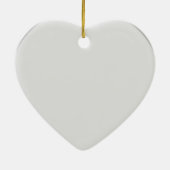 Ons eerste kerstfeest als de heer en mevrouw Ceram Keramisch Ornament (Achterkant)