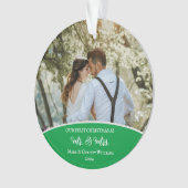 Ons eerste kerstfeest als de heer en mevrouw Ornam Ornament (voorkant)