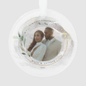 Ons eerste kerstfeest als Ornament van de heer & m (achterkant)