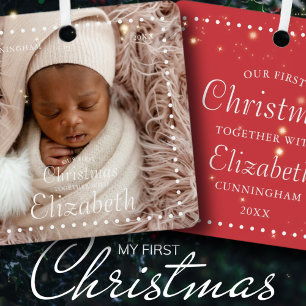 Ons eerste kerstfeest in combinatie met een modern keramisch ornament