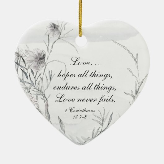 Ons eerste kerstfeest, persoonlijk Christelijk Keramisch Ornament (Achterkant)