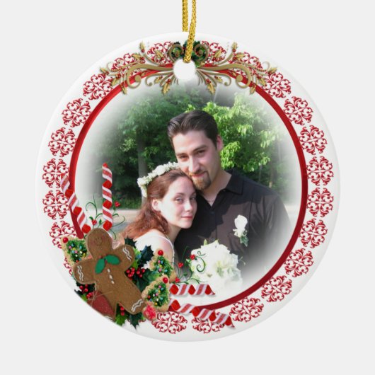 Ons eerste kerstfeest samen ornament (Voorkant)