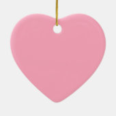 Ons eerste kerstfeest samen Tortelduifjes-versieri Keramisch Ornament (Achterkant)