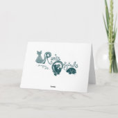 Ons eerste kerstfeest samen Wenskaart Feestdagen Kaart (Achterkant)