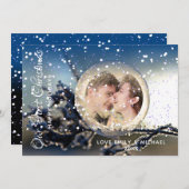 Ons eerste kerstfototoestel met een paar Kaarten s (Voorkant / Achterkant)