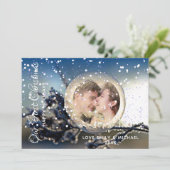 Ons eerste kerstfototoestel met een paar Kaarten s (Staand voorkant)