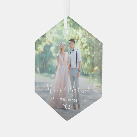 Ons eerste kerstglas Ornament (Voorkant links)