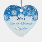 Ons eerste kerstkeepaardse Ornament (Voorkant)