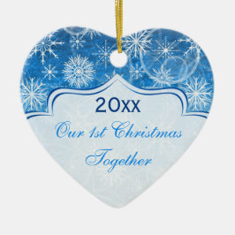 Ons eerste kerstkeepaardse Ornament