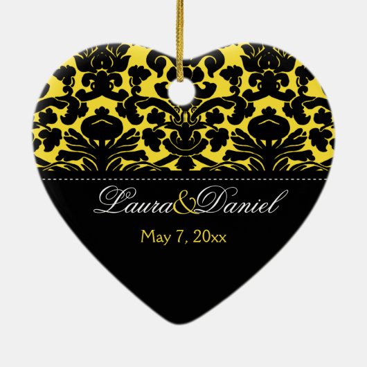 Ons eerste kerstkeepskever-Ornament Keramisch Ornament (Achterkant)