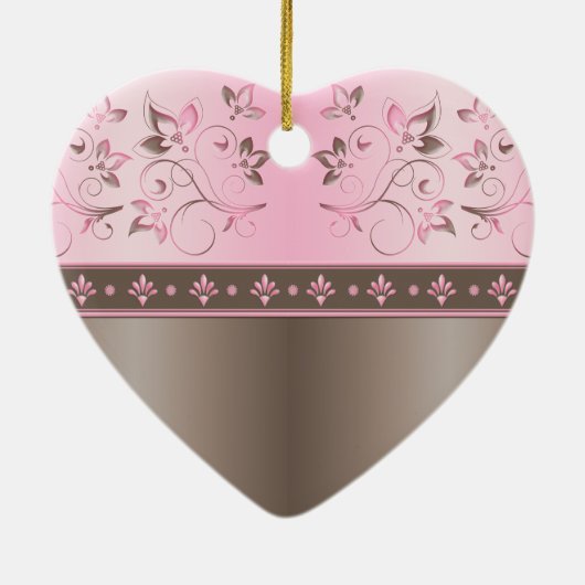 Ons eerste kerstkeepskever-Ornament Keramisch Ornament (Achterkant)