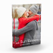 Ons eerste kerstpaar fotoblok (Links)