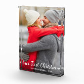 Ons eerste kerstpaar fotoblok (Rechts)