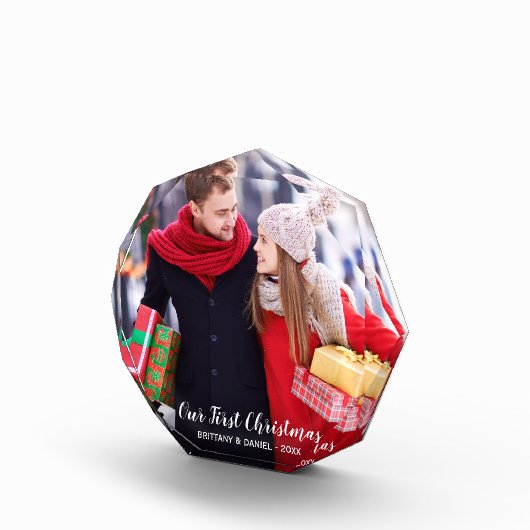 Ons eerste kerstpaar fotoblok O (Rechts)