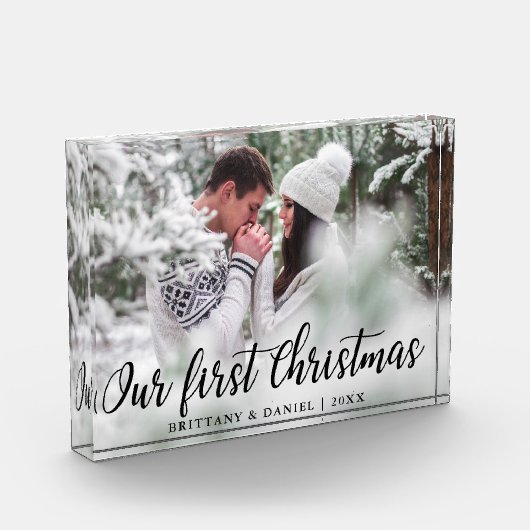 Ons eerste kerstpaar fotoblokken (Links)