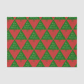 Ons eerste kersttweefselpapier tissuepapier (Voorkant)