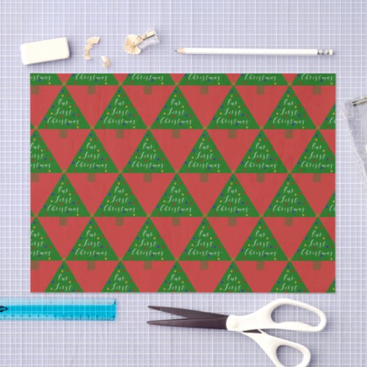 Ons eerste kersttweefselpapier tissuepapier (Craft)