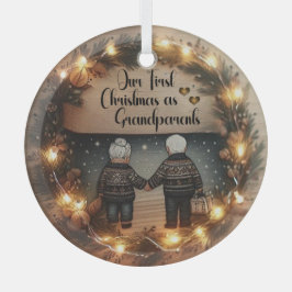 Ons eerste ornament voor grootouders