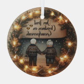 Ons eerste ornament voor grootouders (Achterkant)