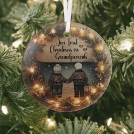 Ons eerste ornament voor grootouders
