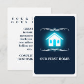 ons eerste thuis (mod home) kaart (Voorkant / Achterkant)