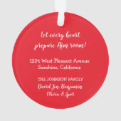 Ons eerste thuisjaar op maat ornament (achterkant)