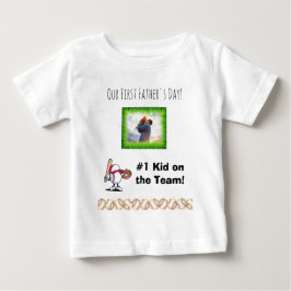 Ons Eerste Vaderdag Baby T-Shirt
