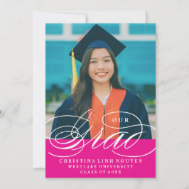 ONS ELEGANTE SCRIPT AFSTUDEERDER | UITNODIGING VOO