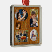 Ons familielettertje metalen ornament (Rechts)