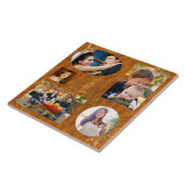 Ons familielettertje tegeltje (Zijkant)