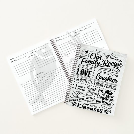 Ons familierecept notitieboek (Binnen)