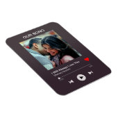 Ons favoriete lied - Aangepaste foto Magneet (Rechterzijde)