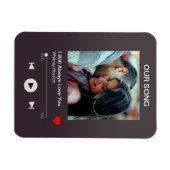 Ons favoriete lied - Aangepaste foto Magneet (Horizontaal)