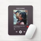 Ons favoriete lied - Aangepaste foto Muismat (Met muis)